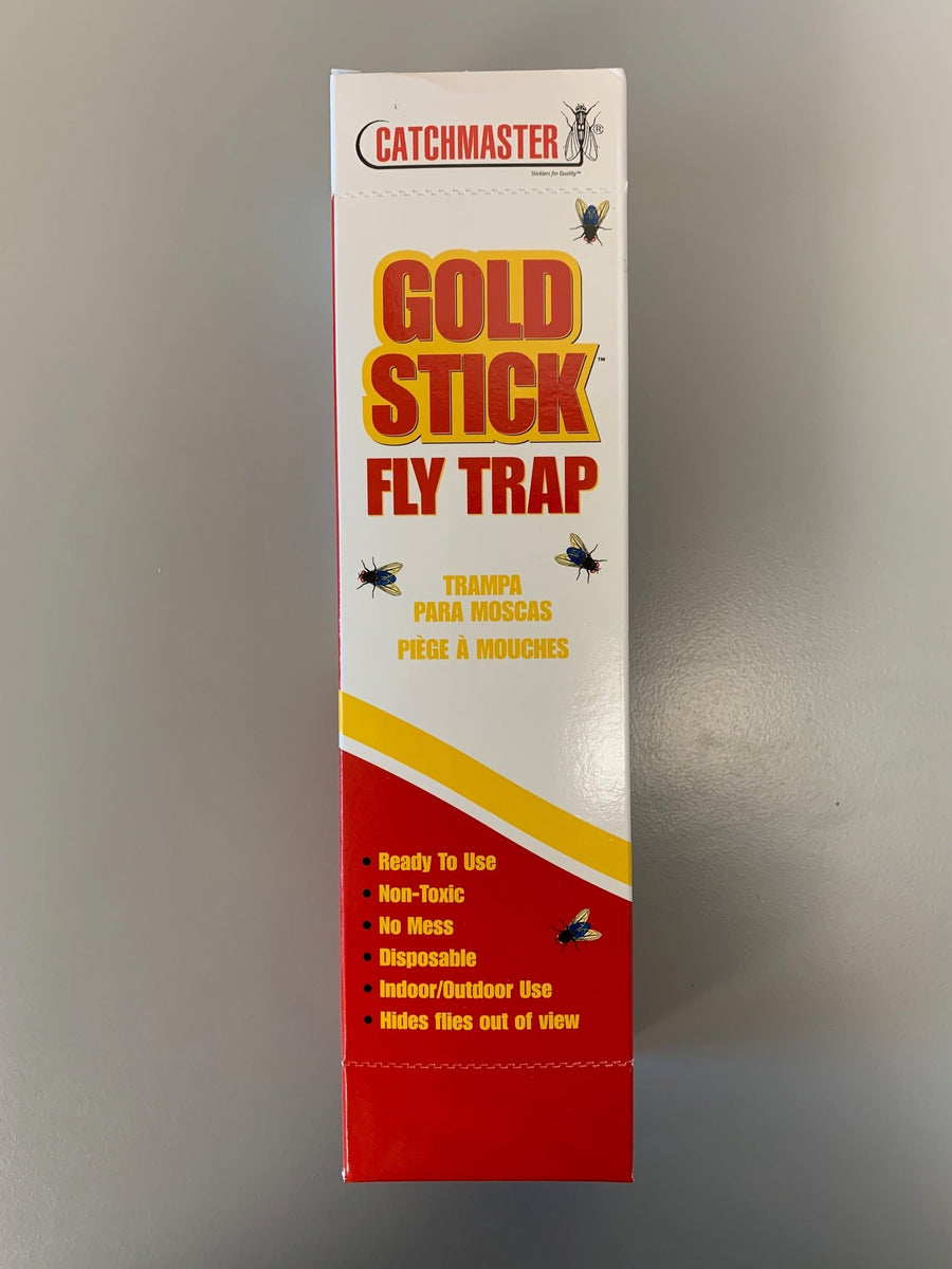 Catchmaster Gold Sticks with fly pheromone attractant