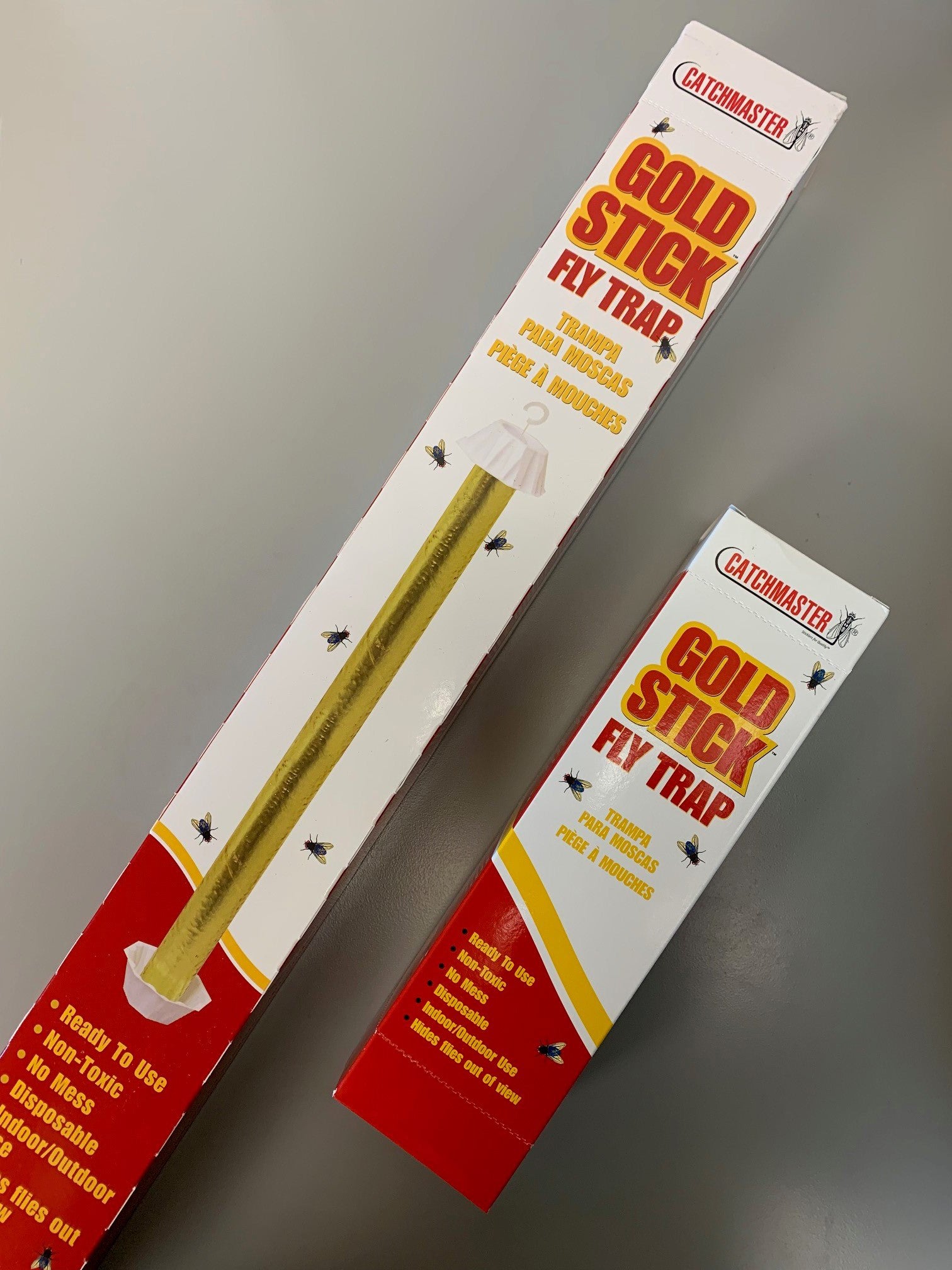 Catchmaster Gold Sticks with fly pheromone attractant