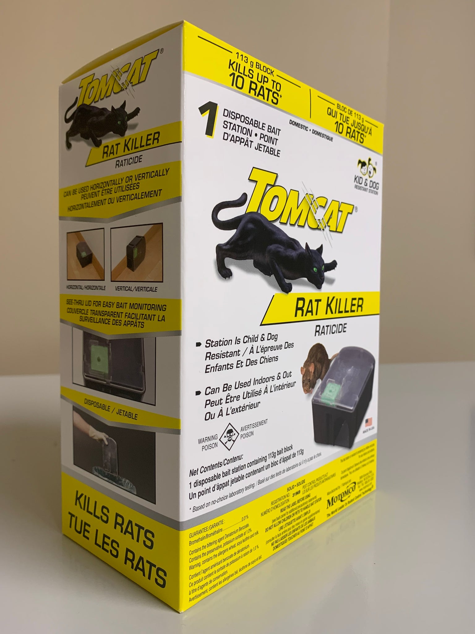 How To Use Tomcat Disposable Rat And Mouse Bait Stations 