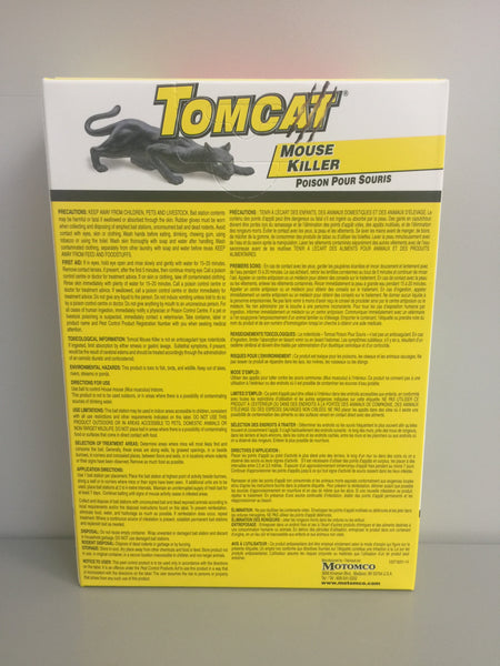 Tomcat 4 Pack Mouse Bait Stations